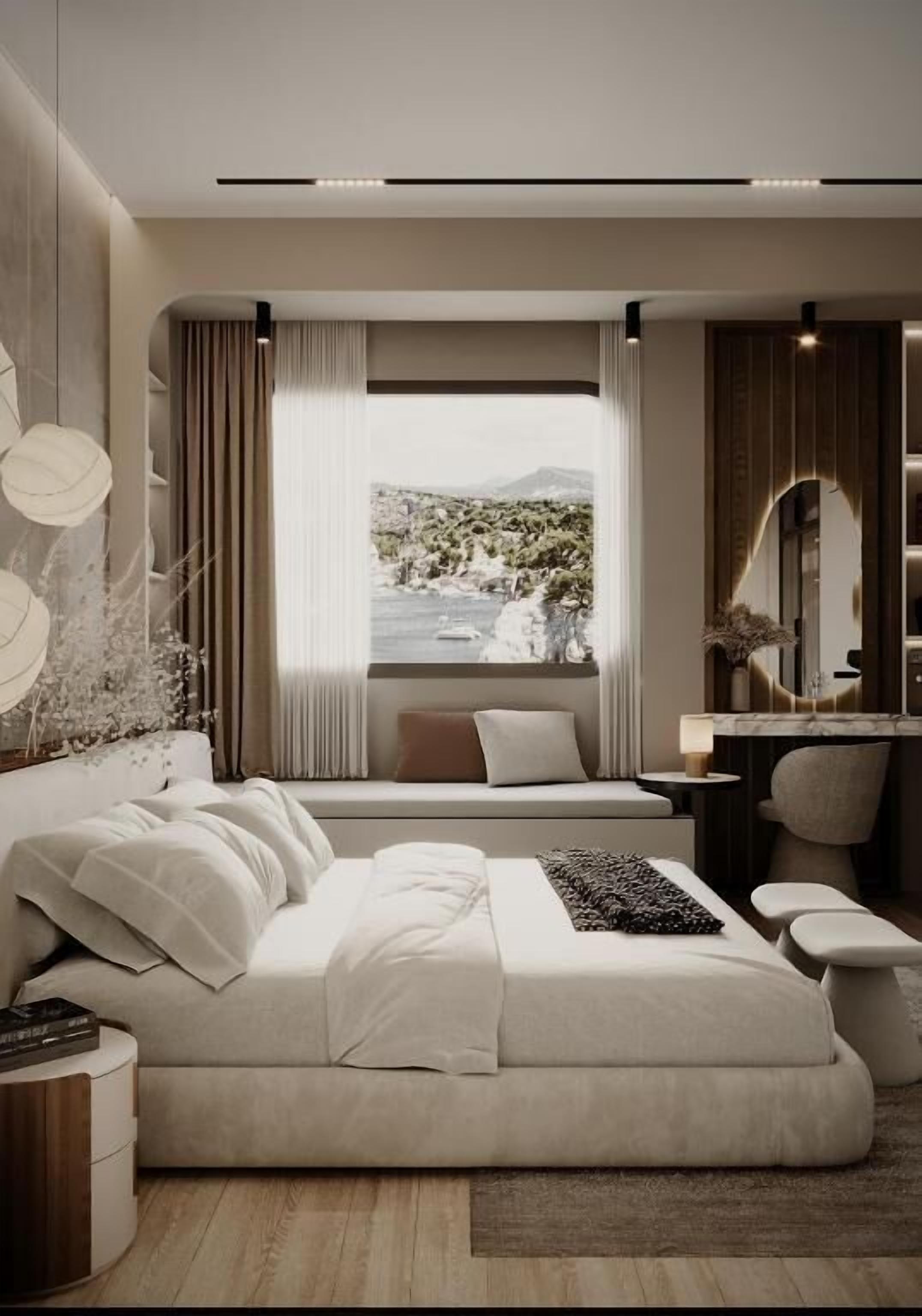 Chambre Double Deluxe, vue fleuve