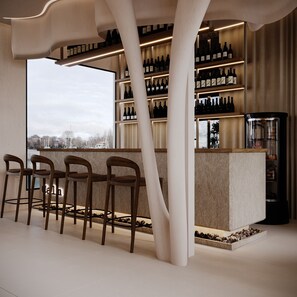 2 bars/lounges - Hathor dahabiya cruise (Luxor)