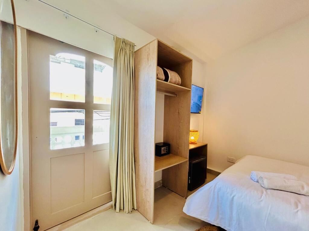 Basic Double Room, Balcony, Beach View | In-room safe, blackout drapes, free WiFi