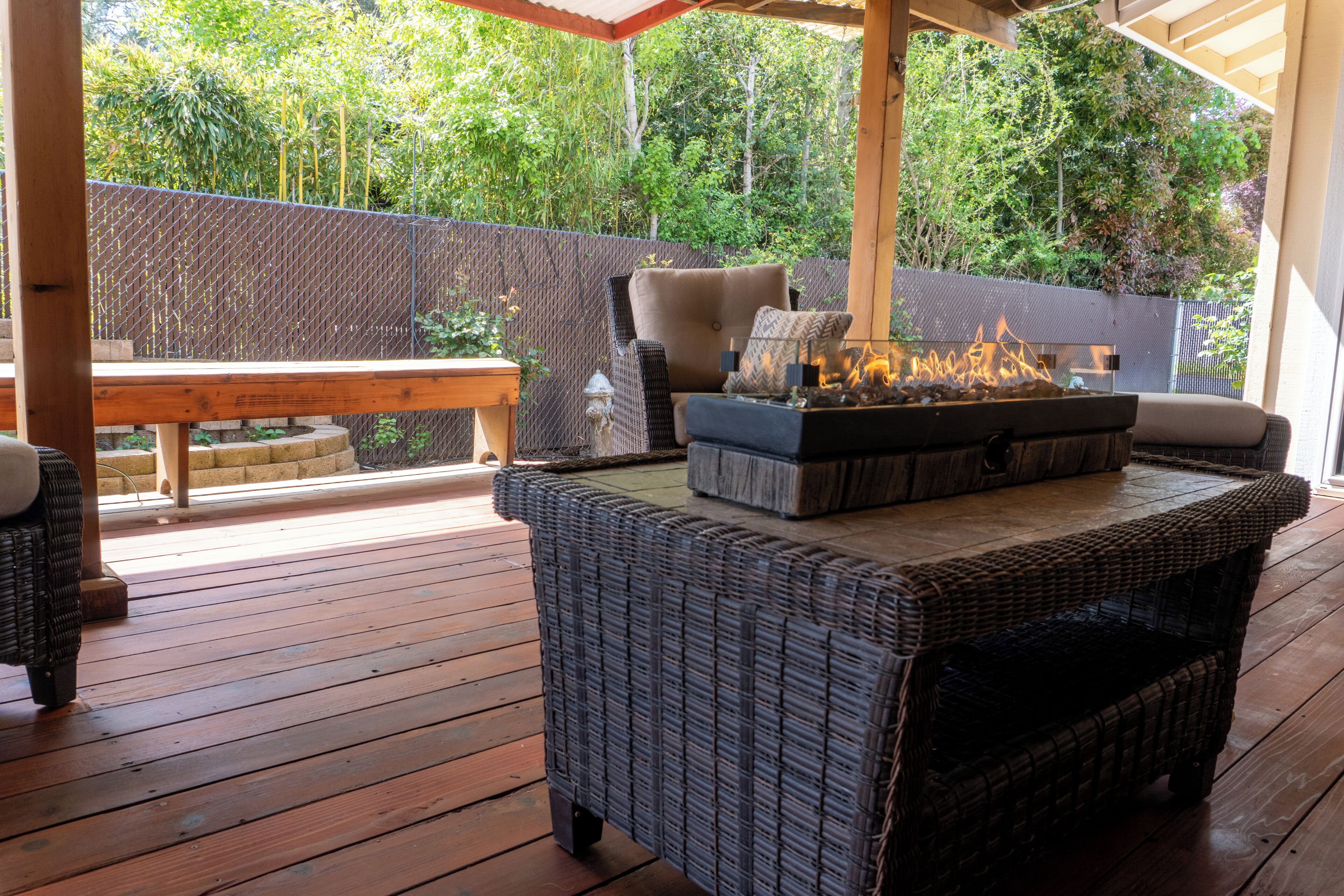 Opções para refeição ao ar livre