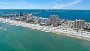 On the beach - Emerald Isle 704 | Beachfront | Pool, Gym | Blue Angel Views | My Beach Getaways (Pensacola Beach)