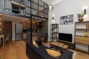 Living area - Stylish & Modern Central Apartment (Budapest)