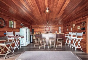 Bar (on property) - Stunning 5-bedroom, 3-bathroom retreat on 4th Lake between Old Forge and Inlet! (Inlet)