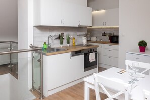 Private kitchen - Spacious Modern Apartment (Budapest)