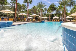 Beheizter Pool