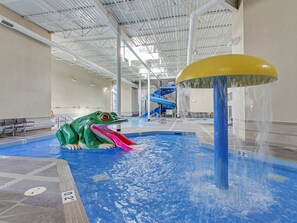 Indoor pool, a heated pool - Perfect Rockies Escape with Pool, Hot Tub and Gym (Canmore)