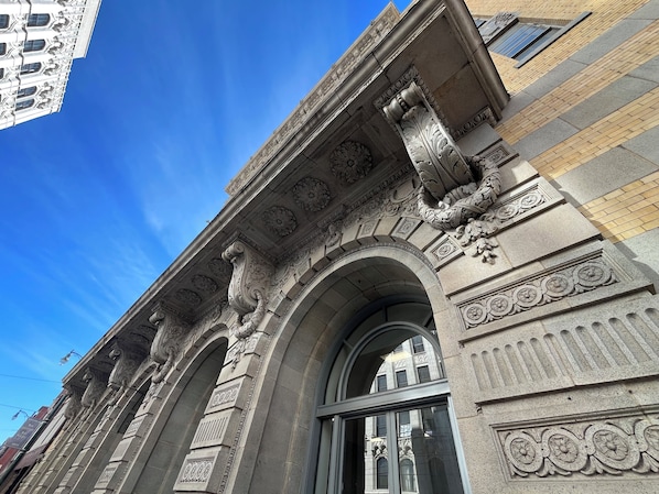 Exterior detail