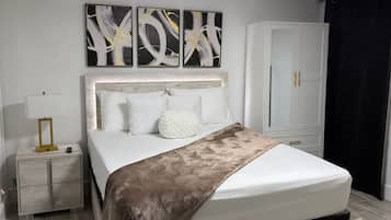 1 Schlafzimmer, kostenloses WLAN, Bettwäsche