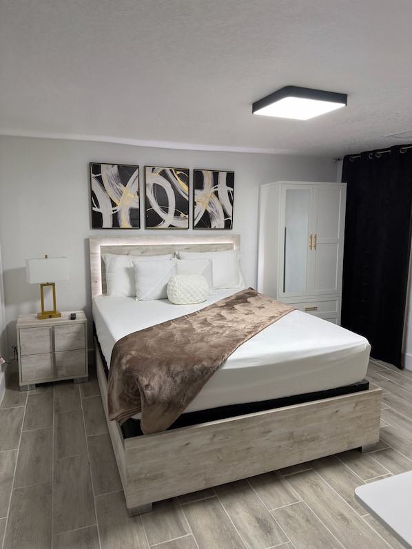 1 Schlafzimmer, kostenloses WLAN, Bettwäsche