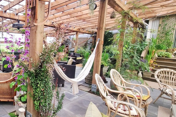 Comfort Villa, Patio, Garden View | Outdoor dining