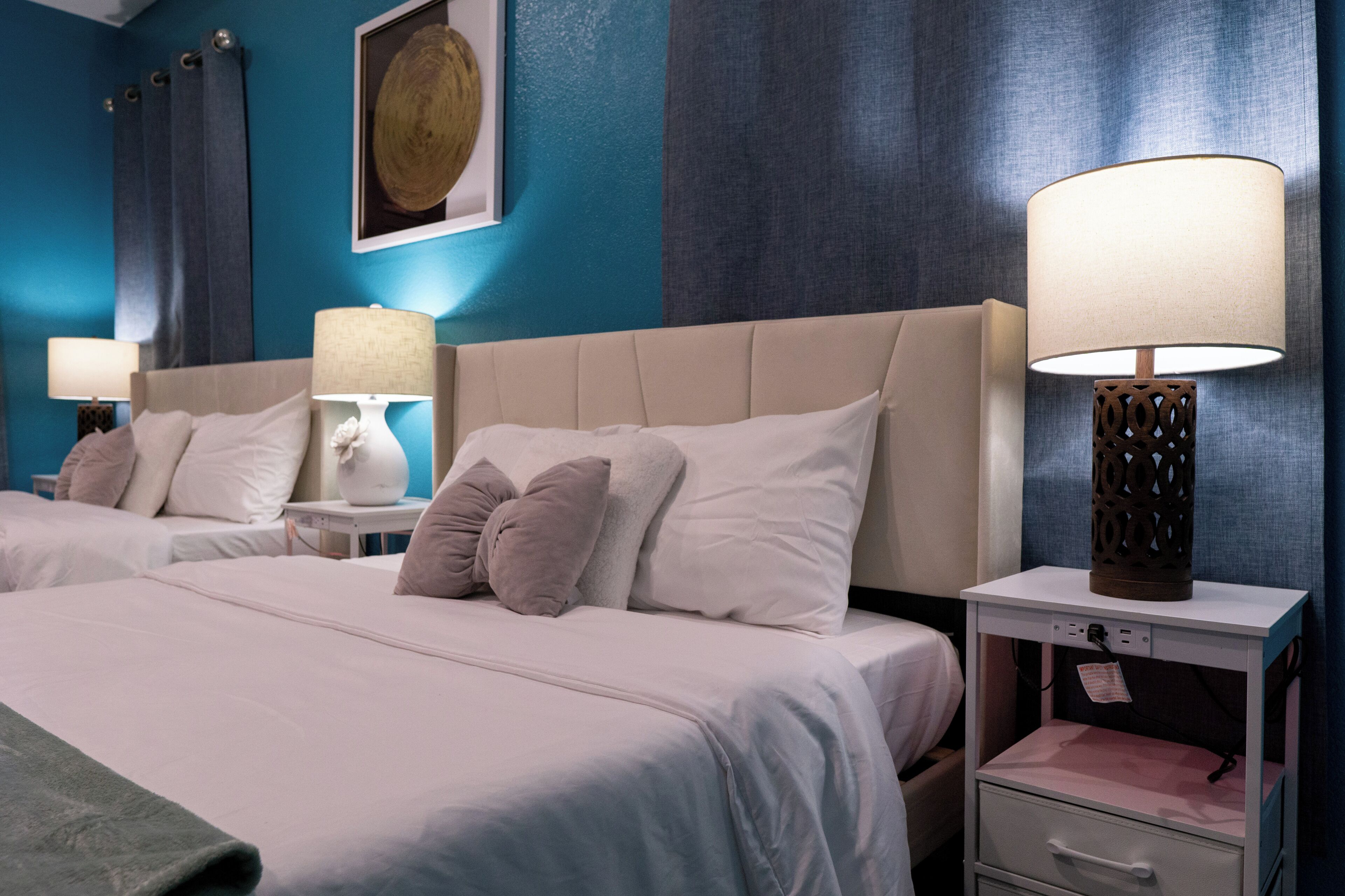 Desk, iron/ironing board, free WiFi, bed sheets