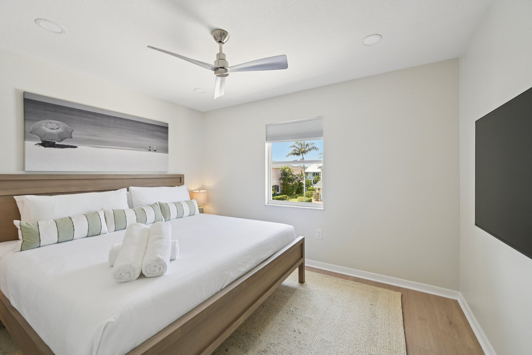 4 bedrooms, iron/ironing board, travel crib, WiFi