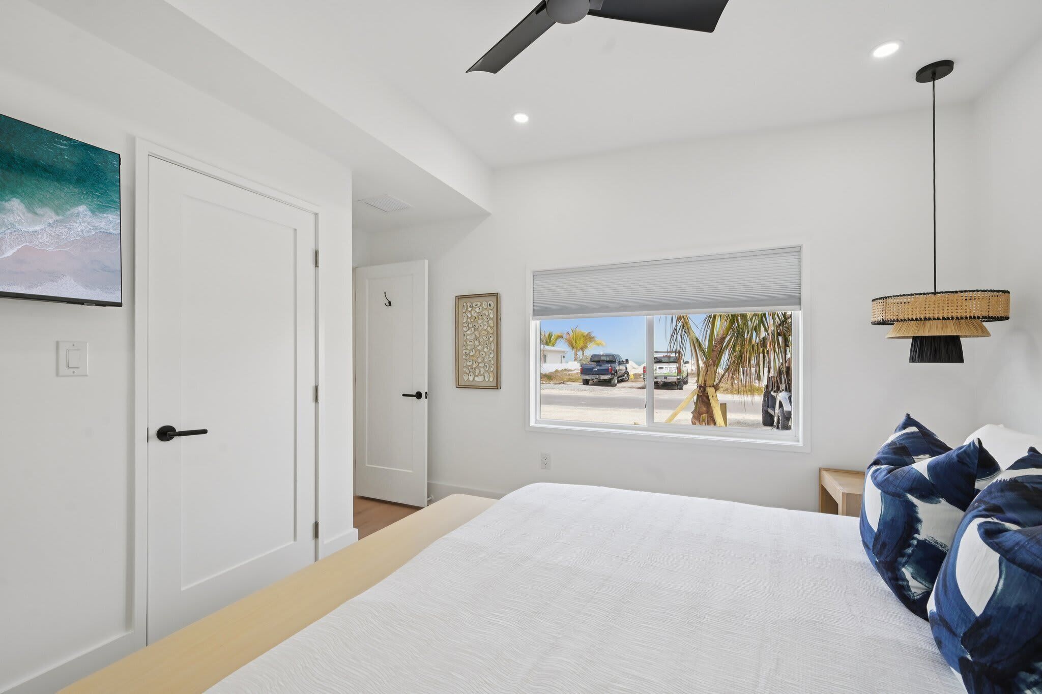 4 bedrooms, iron/ironing board, travel crib, WiFi