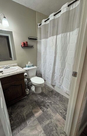 Towels, toilet paper