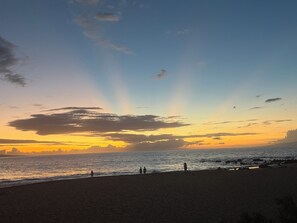 On the beach, sun-loungers, beach towels -  Boutique Island  Camping Experience (Wailuku)