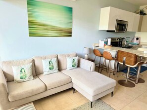 Living area - Bejuco - With panoramic ocean view (Parrita)