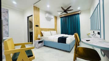 Dobbeltrom – deluxe | Skrivebord og wi-fi (inkludert)