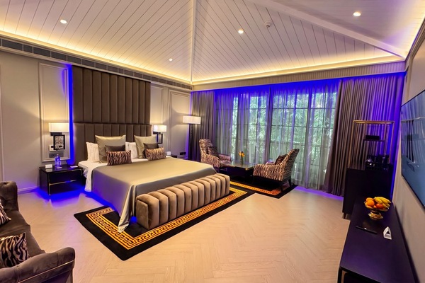 Minibar, desk, WiFi (free), bed sheets