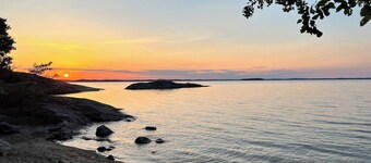 Charmanter Kurzurlaub in einem roten Häuschen auf der Insel Utö im Stockholmer Archipel