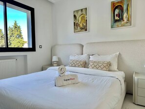 Iron/ironing board, Internet, bed sheets - Irina – Cozy urban refuge in the heart of La Marsa (Marsa)