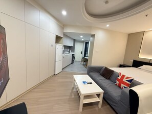 Suite Studio Exécutive, vue ville | Intérieur