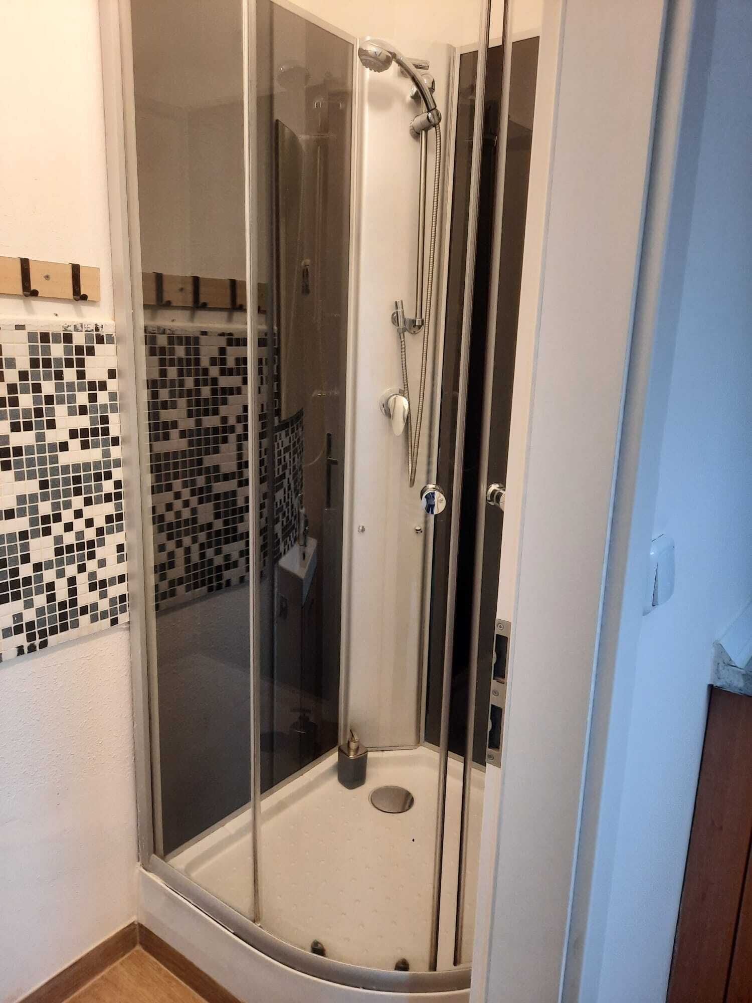 Basic-Apartment | Badezimmer | Dusche, kostenlose Toilettenartikel, Haartrockner, Handtücher