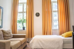 Basic-Apartment | Bügeleisen/Bügelbrett, kostenloses WLAN