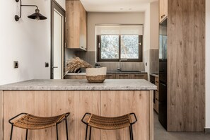 Fridge, microwave, oven, stovetop - Cossoro Villas Zakynthos (Vasilikos)