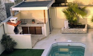 Pool - Family home on the Bassin D'arcachon with swimming pool and beach on foot (Lanton)