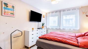 1 Schlafzimmer, Bügeleisen/Bügelbrett, WLAN, Bettwäsche