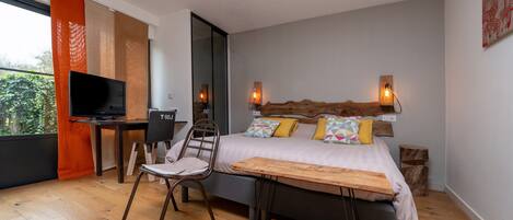 Wifi, ropa de cama y acceso para silla de ruedas