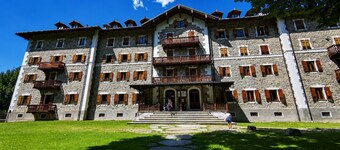 Attico in edificio storico, con aria condizionata