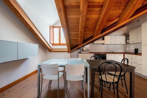Dining - Attic historic building with air conditioning (Ceresole Reale (TO))