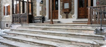 Attico in edificio storico, con aria condizionata