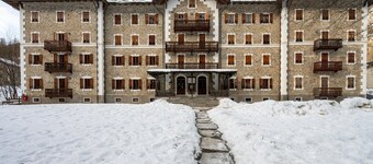 Attico in edificio storico, con aria condizionata