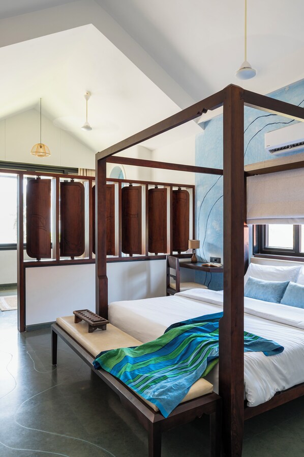 Luxury Suite, Sea View | Desk, laptop workspace, iron/ironing board, free WiFi - illa - By the sea (Udupi)