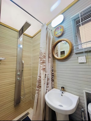 Economy Apartment, Balcony, City View | Bathroom - Global Premium Apartment (Abuja)