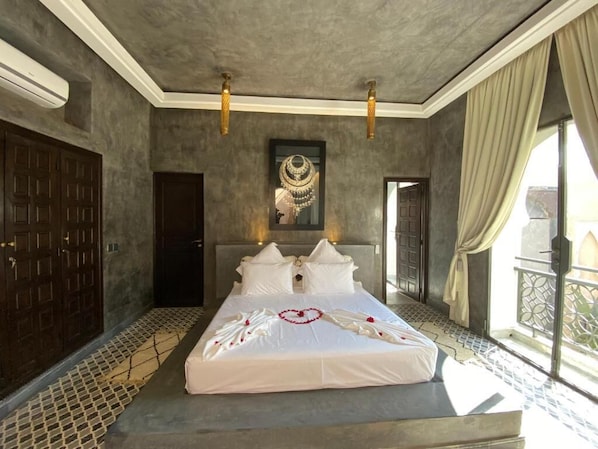 Deluxe Double Room | In-room safe, blackout drapes, free WiFi - RIAD DAR COUSCOUS (Marrakech)