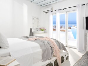 Spa - SUPERB BEACH ACCESS LUXURY SEA VILLA POOL by Calypso Sunset by Interhome (Mykonos (Stadt))
