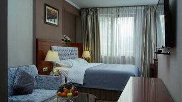 Kamar Double Deluks, Bebas Asap Rokok | Brankas, kedap suara, dan setrika/meja setrika