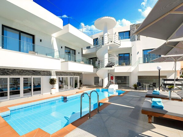 Pool - Pnoe Beachside Studio by Interhome (Georgioupoli)