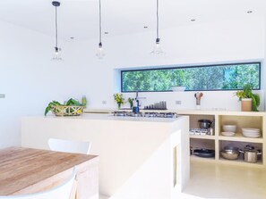 Private kitchen - Architektenvilla mit Meerblick im Süden Apuliens by Interhome (Acquarica del Capo)
