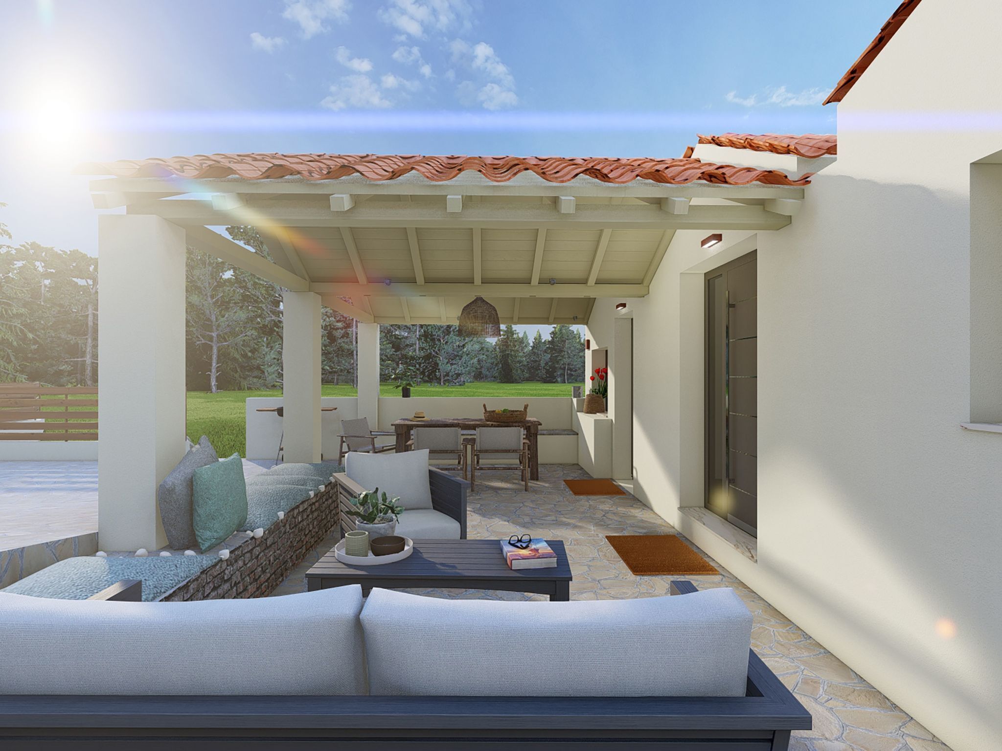 Restauration en plein air