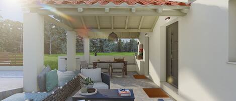 Restauration en plein air