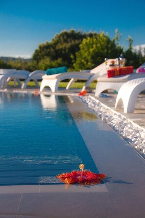 Pool - Luxuriöse, geräumige, private Villa mit sechs Schlafzimmern by Interhome (Faliraki)