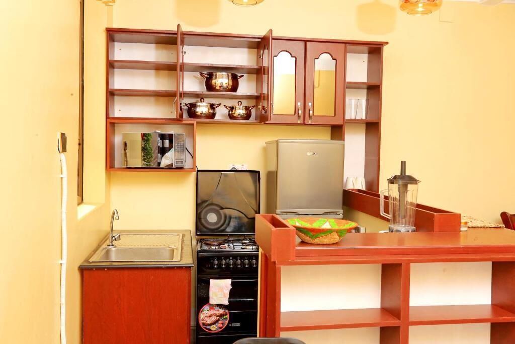 Refrigerador y microondas 