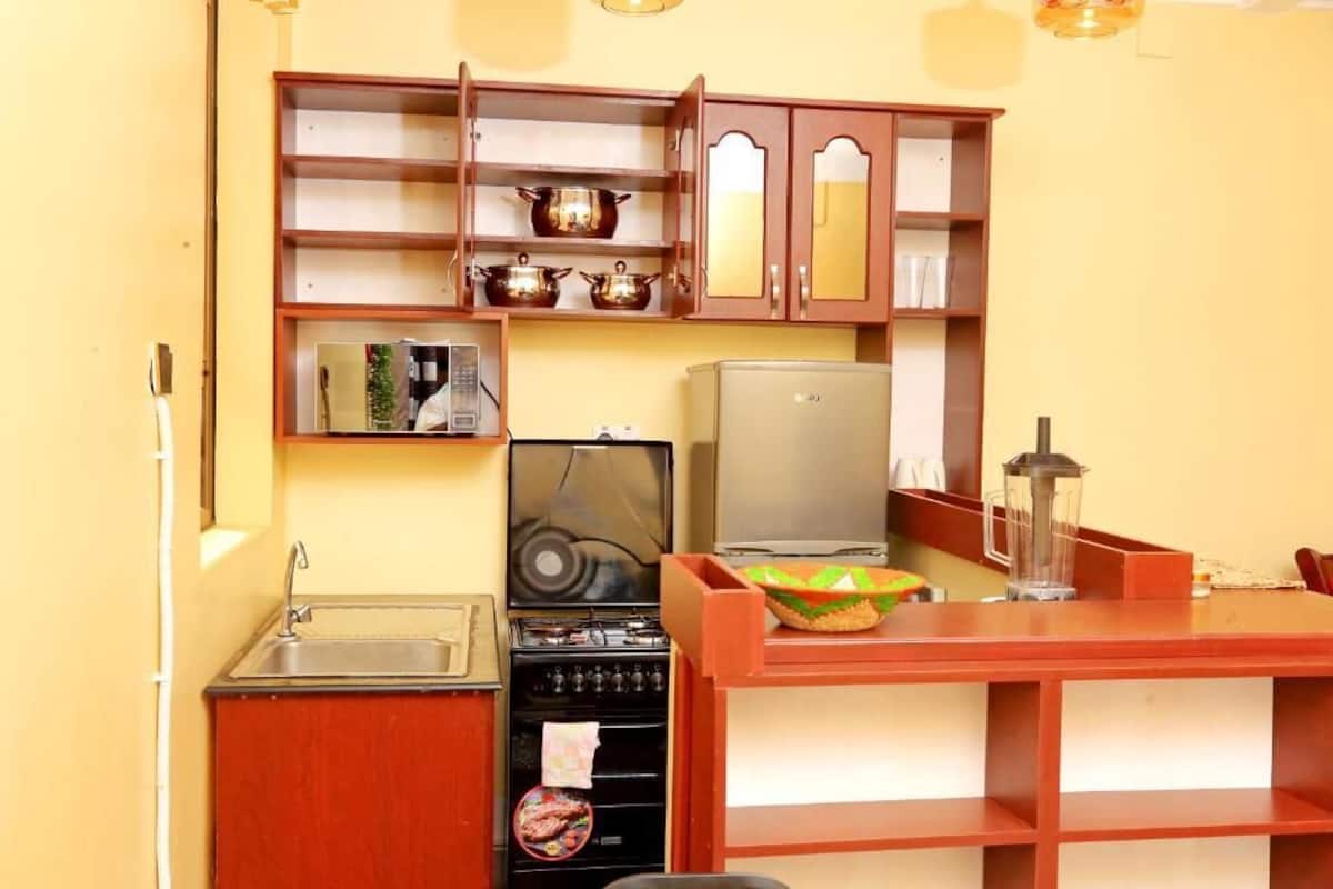 Refrigerador y microondas