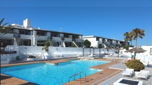 Pool - Top apartment with heated pool and large terrace (Tías)