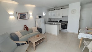 Living area - Top apartment with heated pool and large terrace (Tías)