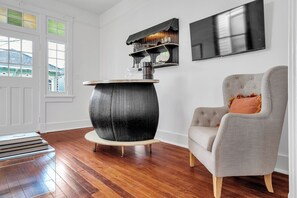 Interior - Charming 2BR Bywater shotgun with private yard. Walk to cafés, near French Quarter. (New Orleans)